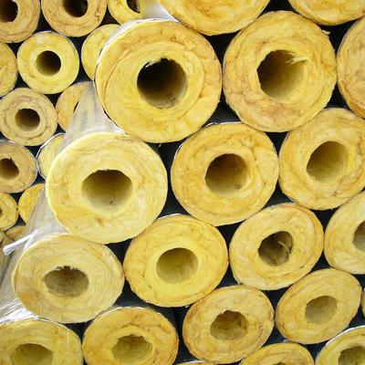 Fiberglass pipe insulation