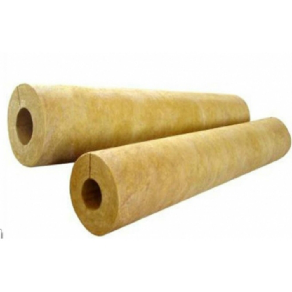 Two-rock-wool-pipe-insulation-tubes-of-different-sizes-for-piping-systems
