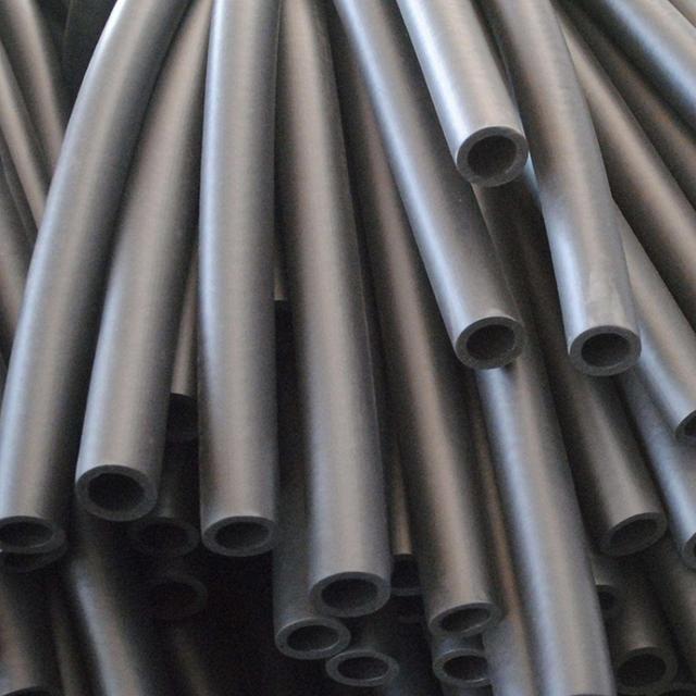 Bulk-black-rubber-foam-insulation-tubes-in-warehouse-for-wholesale-supply