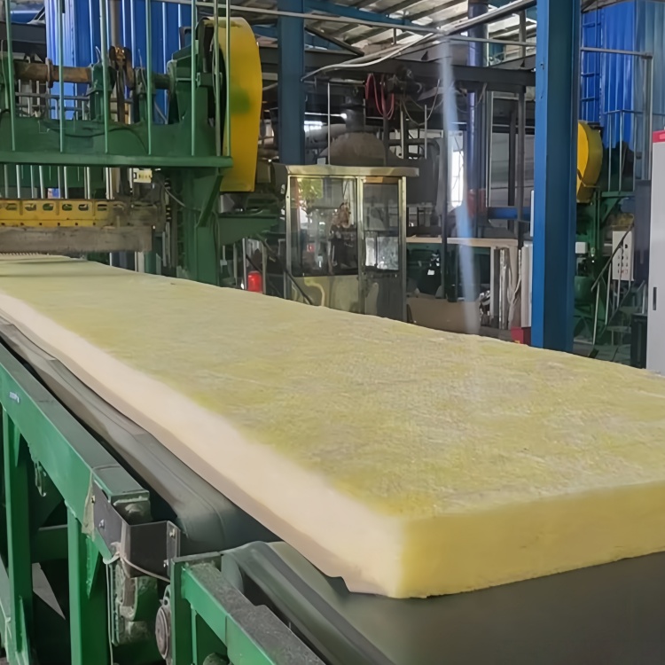 glass-wool-board-production-line-factory-manufacturing