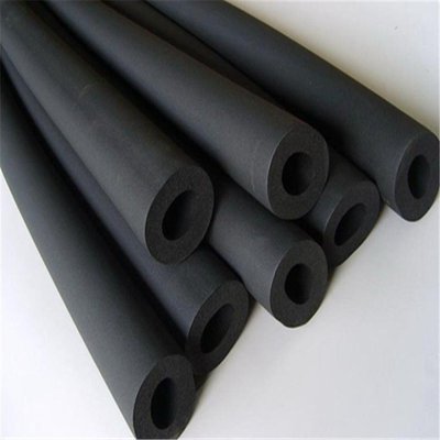 Black-rubber-foam-insulation-tubes-for-HVAC-and-plumbing-systems