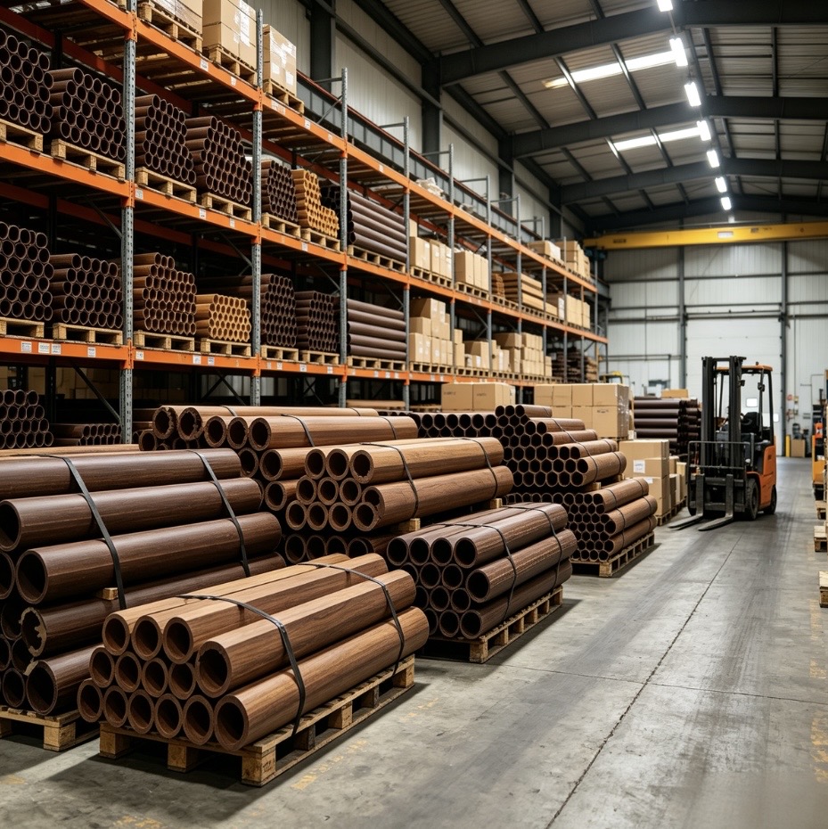 phenolic-resin-tube-stacked-in-factory-warehouse
