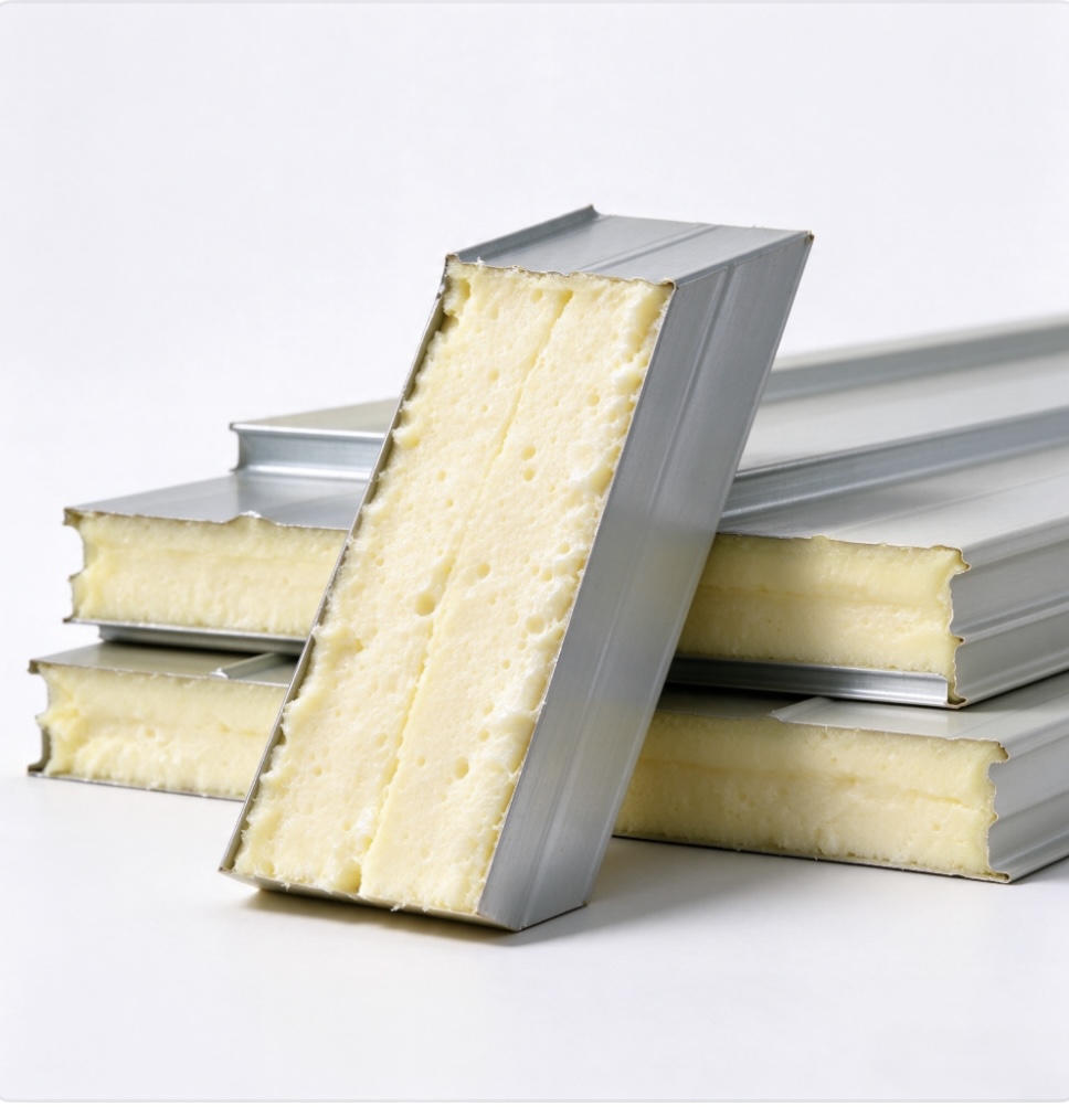 100mm PU Sandwich Panel for Warehouse Buildings