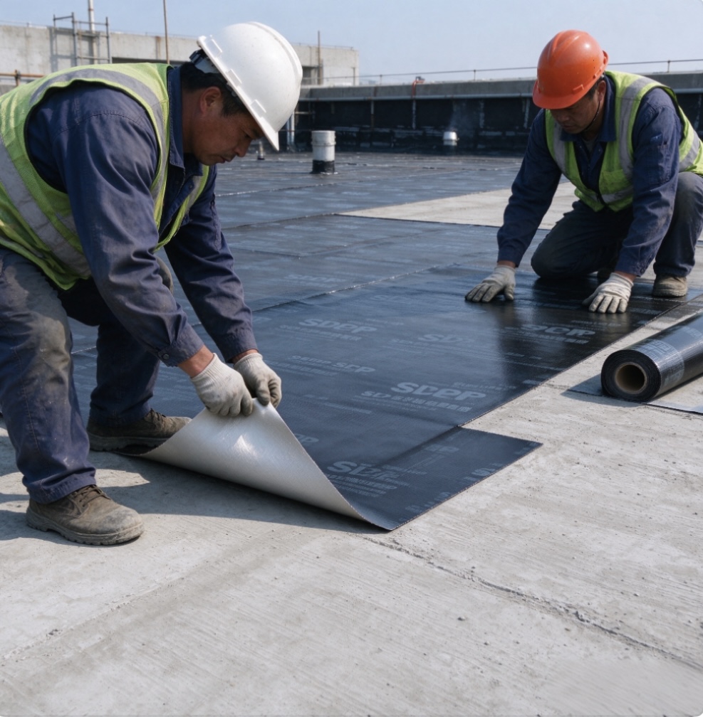Self Adhesive SBS Waterproof Membrane 3mm